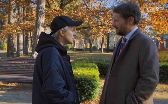 Barwy szczęścia odc. 2599. Ada (Kamila Janik), Rafał Zaborski (Wojciech Solarz)