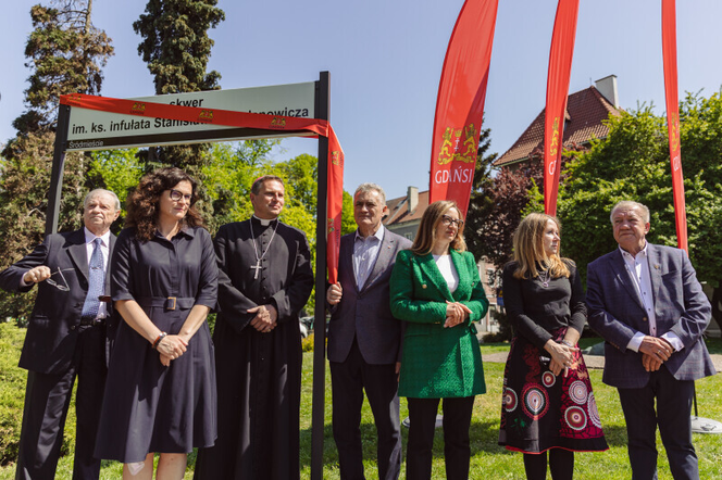 Ksiądz został patronem gdańskiego skweru. Człowiek, który łączył ludzi