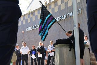 Robert Świderski pobiegnie w maratonie dla policjantów