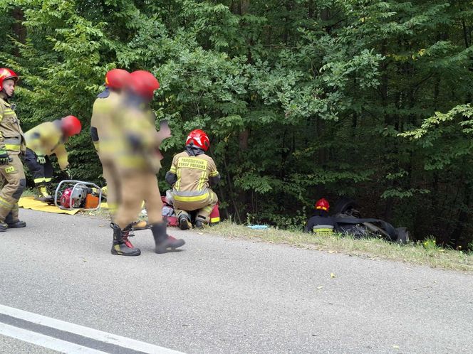 Wypadek na Zgodnej w Starachowicach