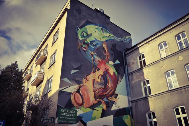Lublin: mural autorstwa Cekas oraz EloMelo aka Lump