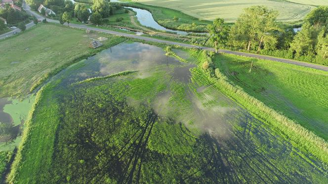 Przeciwdziałają wylaniu Łyny w Bartągu