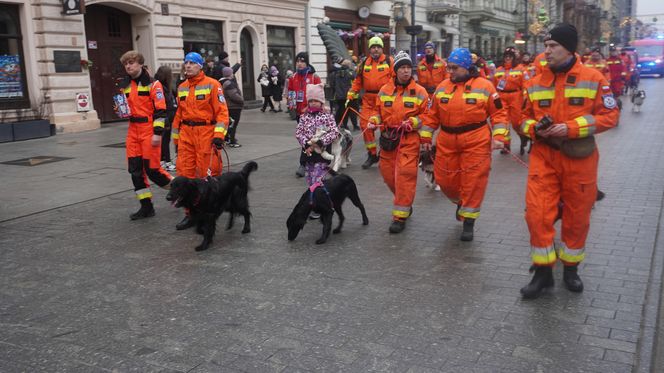 Wielka Szarża w centrum Łodzi. Oddziały konne przeszły przez Piotrkowską