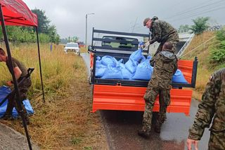 Wojsko wspiera walkę ze skutkami pogody