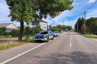 Motocyklista zginął w wypadku w Jabłonnie Lackiej