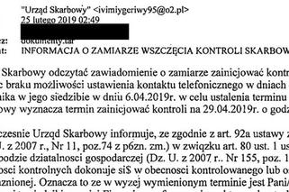 Urząd Skarbowy ostrzega: Uwaga na fałszywe e-maile o kontroli skarbowej!