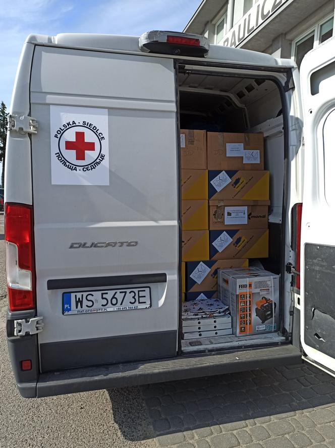 Kolejny, ale nie ostatni transport humanitarny z Siedlec na Ukrainę - fundacja Eska Kowalscy i Caritas Diecezji Siedleckiej