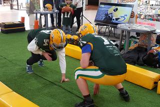 Pokazy futbolu amerykańskiego w wykonaniu Bydgoszcz Archers