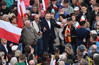 Tak Karol Nawrocki rozgrzewał się przed debatą prezydencką Super Expressu!