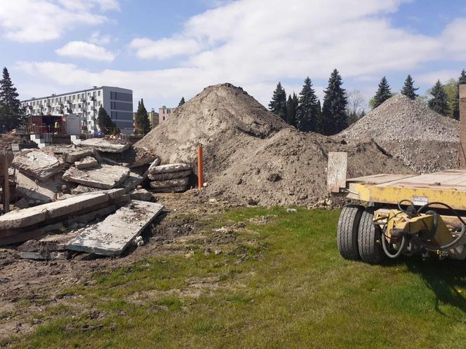 Remont Stadionu Miejskiego w Starachowicach (kwiecień 2024)