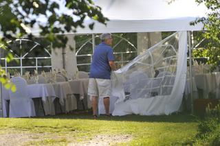 Zakrapiane imieniny u Komorowskich