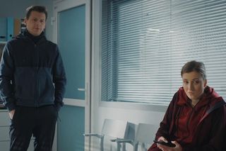 	M jak miłość odc. 1857. Natalka (Dominika Suchecka), Adam Karski (Patryk Szwichtenberg) 