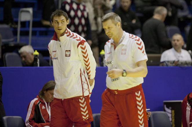 Bogdan Wenta liczy, że w meczu z Danią będzie mógł liczyć na Krzysztofa Lijewskiego (lewej)