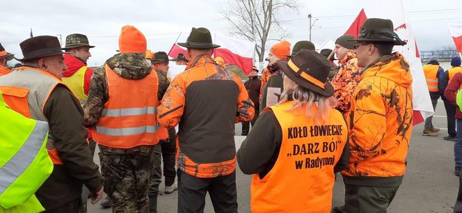 Protest rolników w Medyce 20.02.2024
