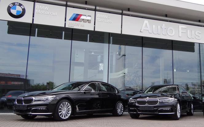 Limuzyny BMW 750Li xDrive należące do BOR