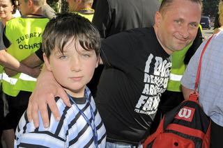 Kamil Durczok z synem