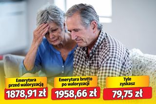 Waloryzacja emerytur 4,24 proc. 