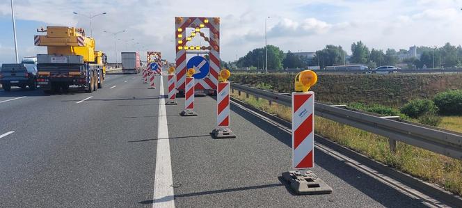 Remont mostu na autostradowej obwodnicy Wrocławia - A4