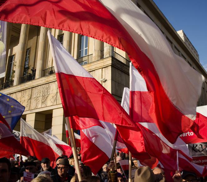 Manifestacja KOD - Łódź