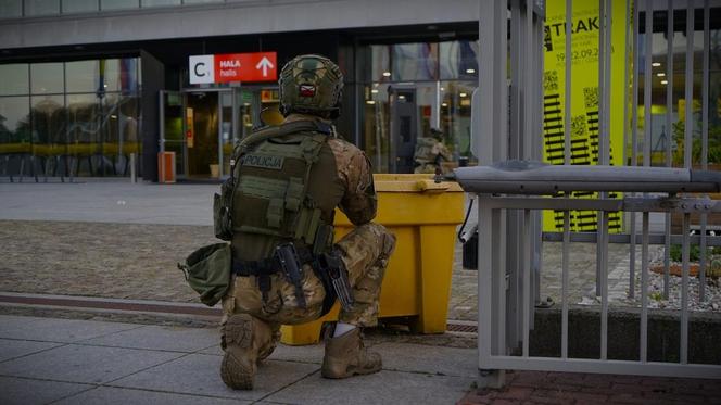 Zamach podczas Targów w Gdańsku. Policjanci przećwiczyli specjalne działania. Zobaczcie, jak wyglądały ćwiczenia!