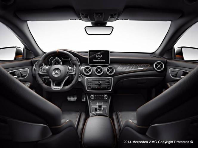 Mercedes CLA 45 AMG Shooting Brake OrangeArt Edition