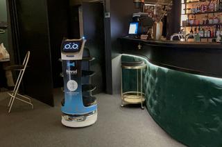 Novuś - pierwszy robot - kelner w Nowym Sączu 