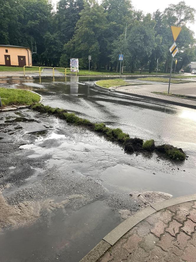 Podtopienie w Choszcznie 