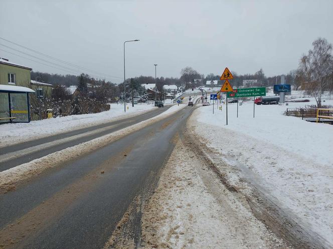 Starachowice zasypane śniegiem (03.12.2023.)