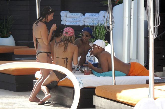 Ashley Young wypoczywa w Las Vegas