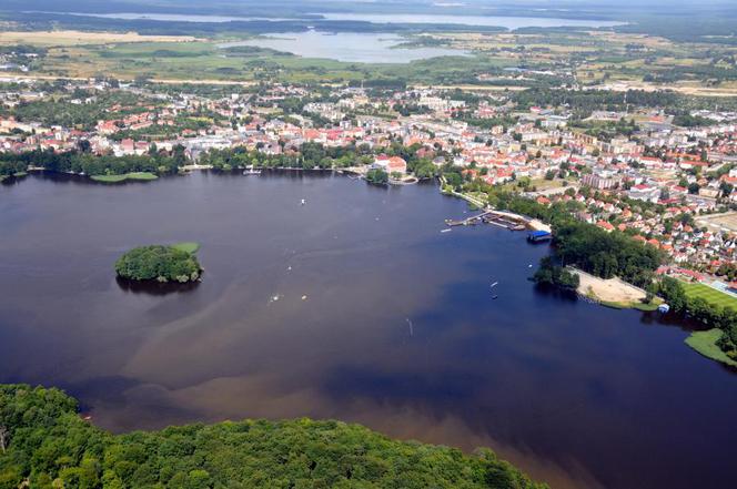 Szczecinek z lotu ptaka. Piękne zdjęcia miasta
