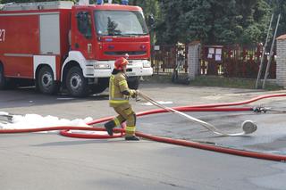 Pożar kościoła w Sosnowcu