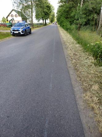 Horror na drodze. Motocyklista roztrzaskał się pod własnym domem. Nie żyje 35-latek 