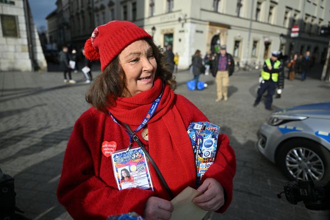 Tak Anna Dymna kwestuje na rzecz WOŚP