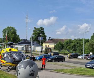 Wypadek nastolatka na hulajnodze w Mircu