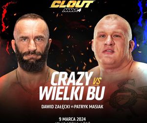 CLOUT MMA odkryło kolejną walkę! Dawid Crazy Załęcki kontra Patryk Wielki Bu Masiak. Czy ojciec pomści syna?