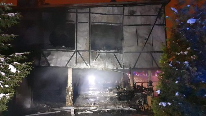 Nastolatek podejrzany o podpalenie restauracji na skarżyskim Rejowie