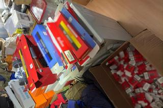 Kontrabanda w Rudzie Śląskiej. Policjanci przechwycili ponad 112 tys. sztuk papierosów