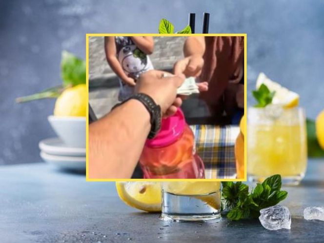 Dzieci sprzedawały lemoniadę. Rowerzysta z wielkim gestem zrobił im dzień