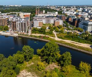 Port Praski w Warszawie z lotu ptaka
