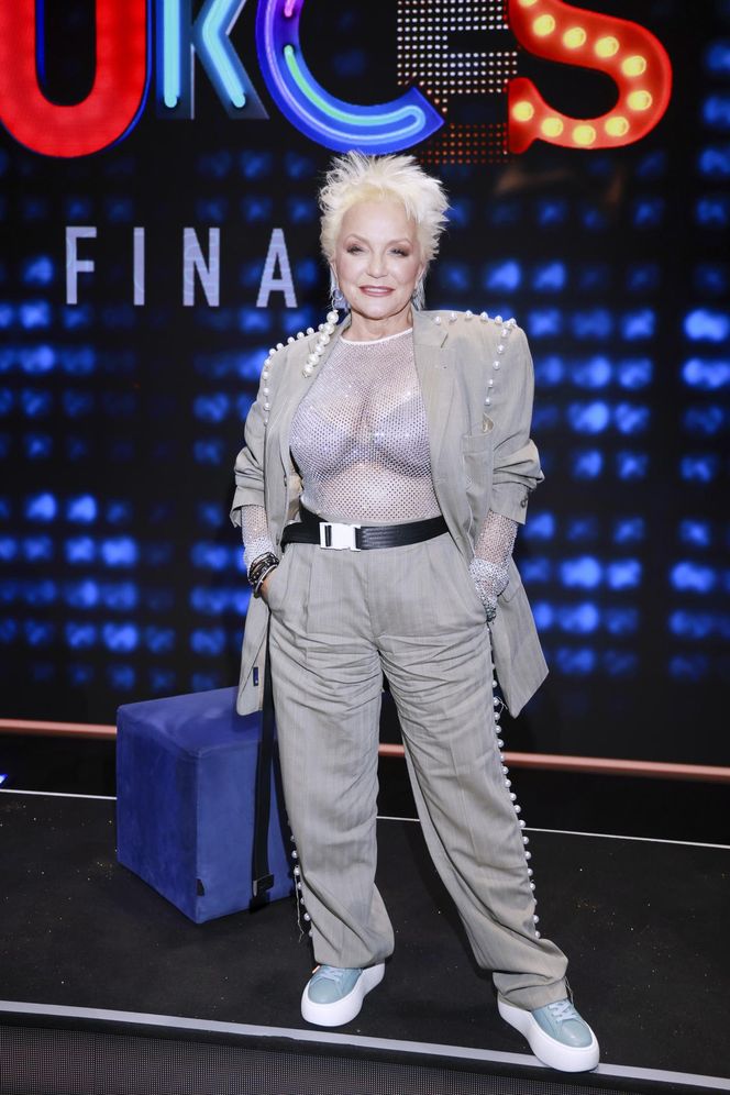 Małgorzata Ostrowska sama wypracowała swój niepodrabialny styl. Dosłownie!