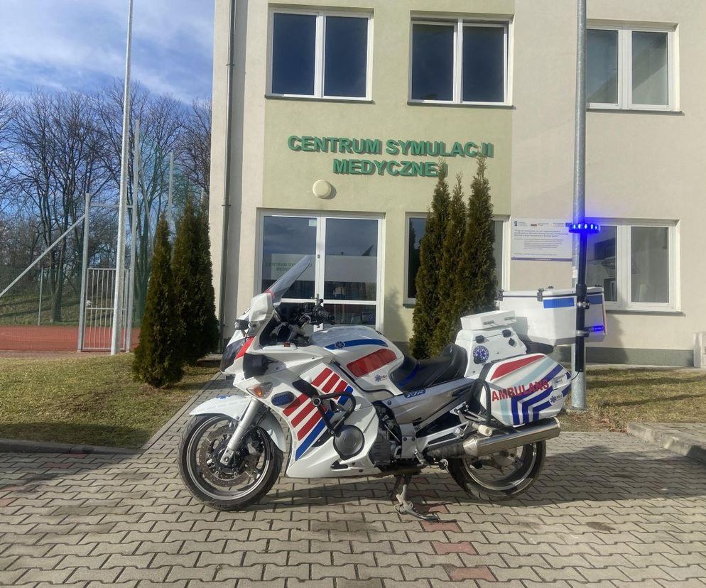 Motoambulans ma ANS w Nowym Sączu. Do czego będzie wykorzystany? 