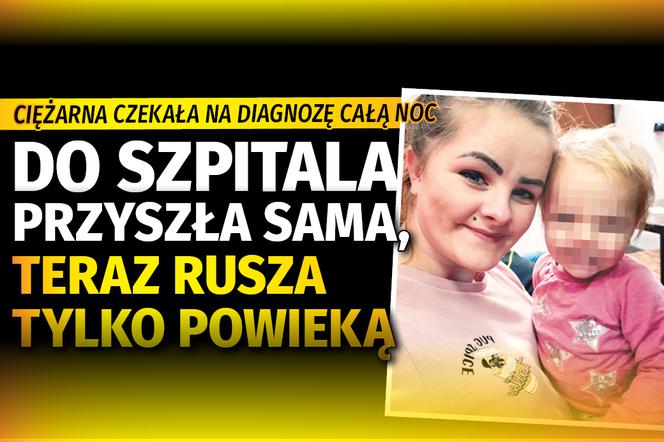 Do szpitala przyszła sama, teraz rusza tylko powieką 