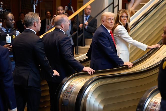 Przyjęcie Donald Trumpa.
