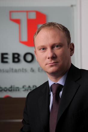 Artur Majczak, dyrektor oddziału Tebodin SAP-Projekt w Katowicach