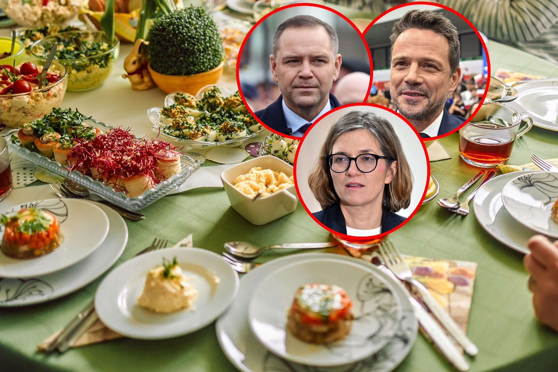 Z którym kandydatem na prezydenta smerfy chcą zjeść śniadanie wielkanocne?