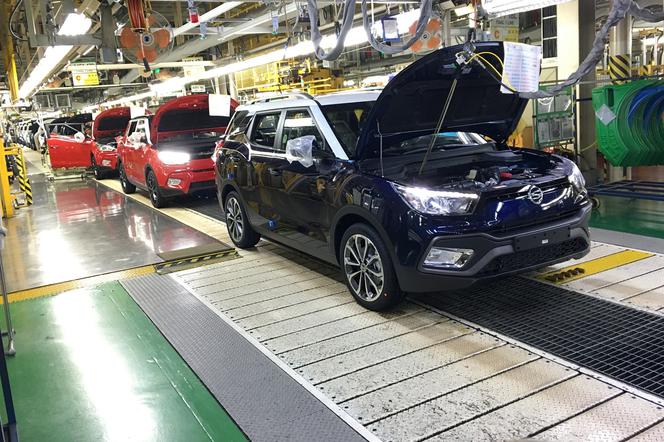 Fabryka samochodów SsangYong w Pyeongtaek