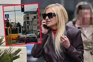 Monika Olejnik nie widzi czerwonego światła? Złamała przepisy, teraz się tłumaczy