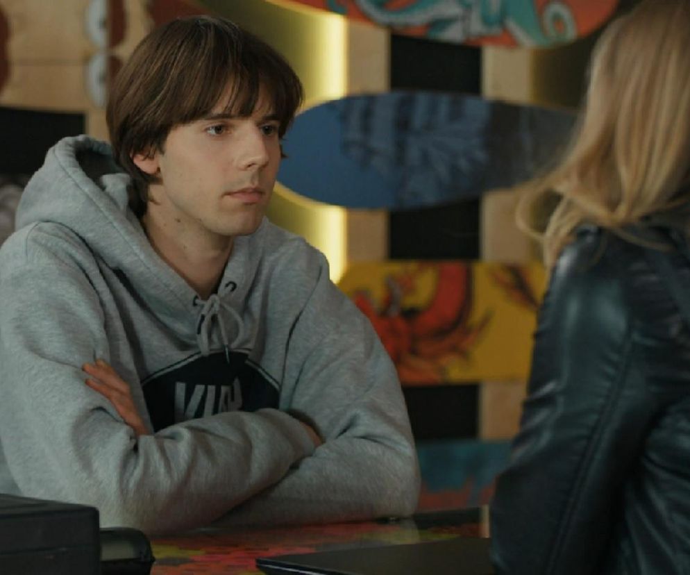 Barwy szczęścia, odcinek 3182. Wiktor (Grzegorz Kestranek), Grażyna (Kinga Suchan)