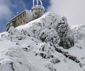 Masa śniegu na Kasprowym Wierchu
