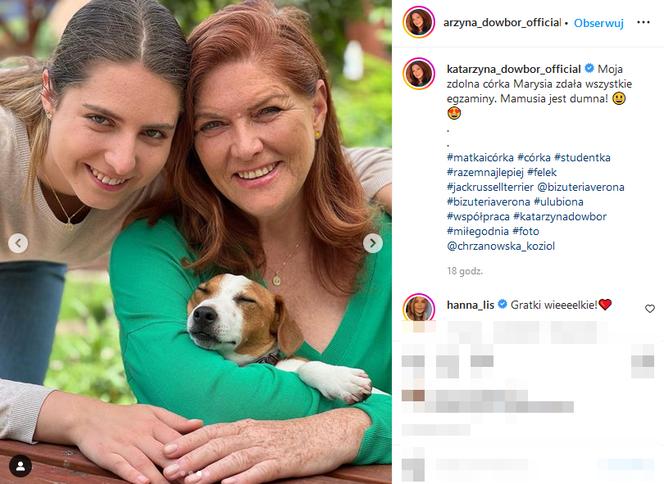 Córka Katarzyny Dowbor wygląda jak jej kopia